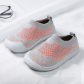 Unisex Fly knitting 2-10 Years Old Baby Shoes Breathable Anti-slip Rubber Sole Toddler Girls Kids Shoes Soft Kids Casual Shoes